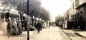 3021- Bordj-Bou-Arreridj - Gare - Arrivee d'un Train2